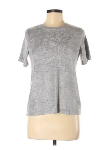 Michael Stars Terry Cloth Tee Size XS Petite Short Sleeve Gray Sz XSP