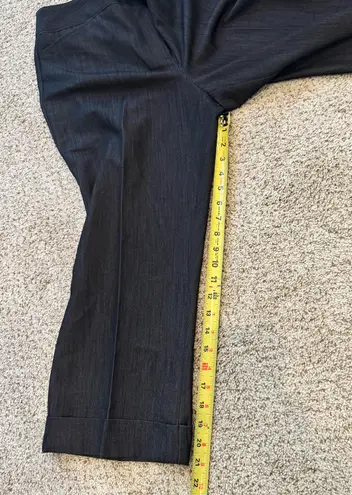 Harvé Benard Baggy Wide-Leg Trousers | Size 12 | Classic Workwear Quiet Luxury