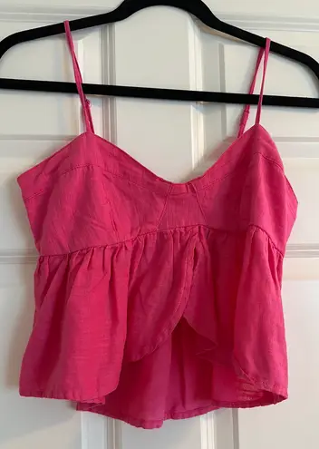 American Eagle Pink Flowy Top