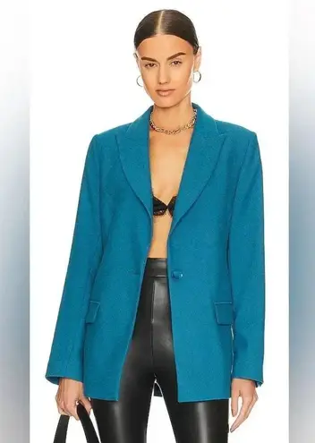 Essentiel Antwerp Cidade Single Breasted Blazer in Palace Blue size 36/4