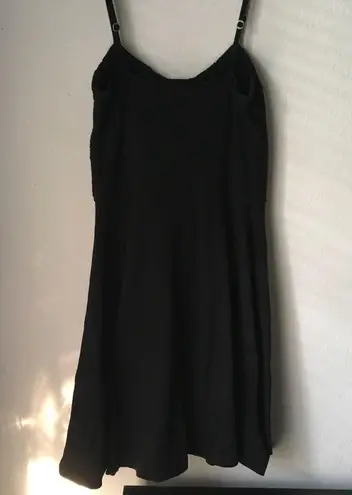 Aeropostale  thin Strap Skater Dress size small black