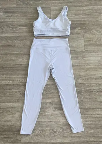 All In Motion lavender sports bra and leggings two-piece set - large