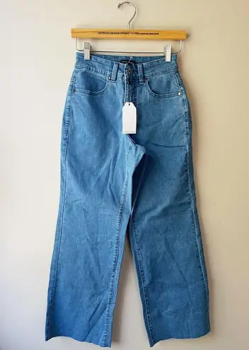 Universal Standard Jackie High Rise Cropped Jeans California Blue New Tags 2