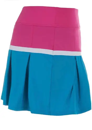 FILA Raspberry & Blue Tennis Skort size Lg