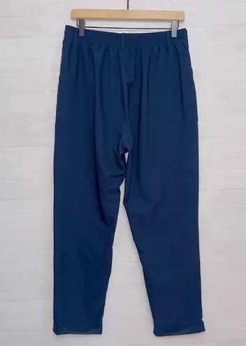 Grace Karin Women's Blue High Waisted Pull On Stretchy Casual Ankle Length Pants