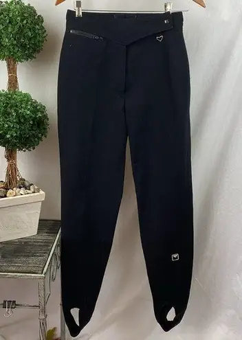 Obermeyer Black Stirrup Ski Pants 12