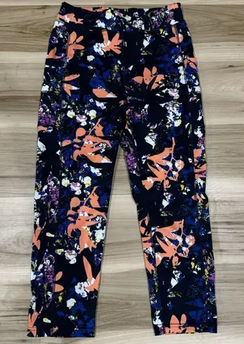 Popfit Floral Leggings Women’s Large