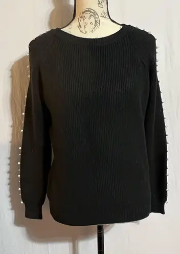 Romantic Hut Sweater Black