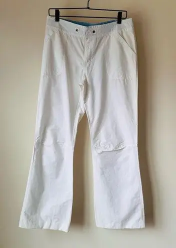 G.H. Bass & Co. White Flare Pants
