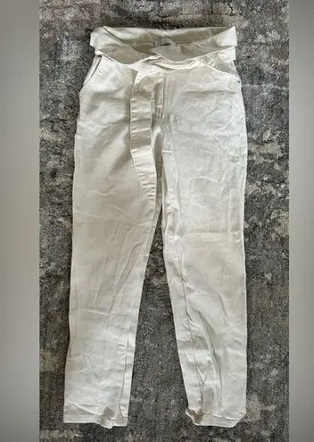 NANUSHKA White Paper Bag Pants