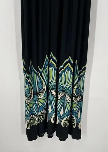 Jessica Howard Womens 8 Maxi Sleeveless Ruched Waist Cruise Vacation Beach