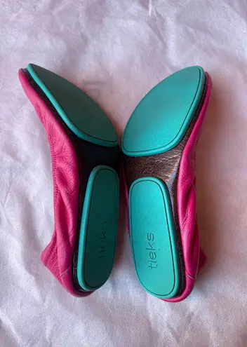 Tieks Fuchsia Classic Ballet Flats sz 8