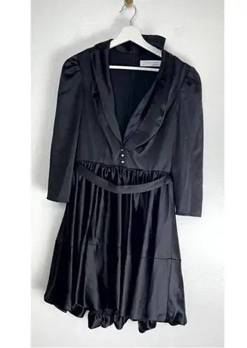 Mac Duggal Blazer Cocktail Dress in Black Size US 4