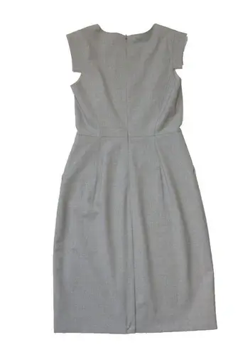 J.Crew NWT  Resume Sheath in Heather Dusk Taupe Italian Stretch Wool Dress 12