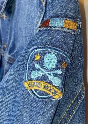 Hard Rock Women’s Guitar Demin Jacket Café Las Vegas All Is One Med