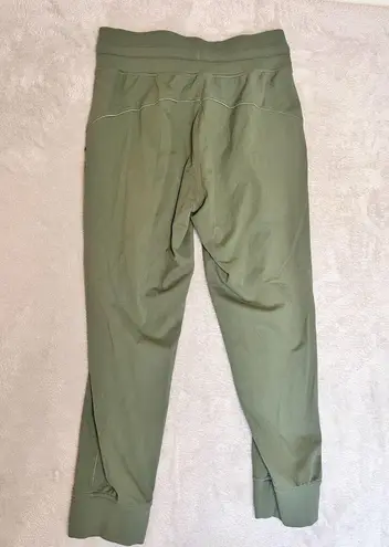 Lululemon Joggers Women's 4 Green Twill Ready To Rulu High