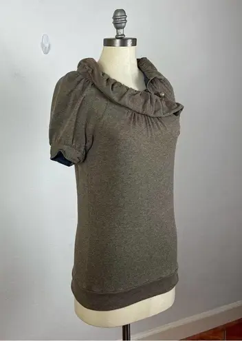 Marc by Marc Jacobs  Brown Ruffle Sweater Top