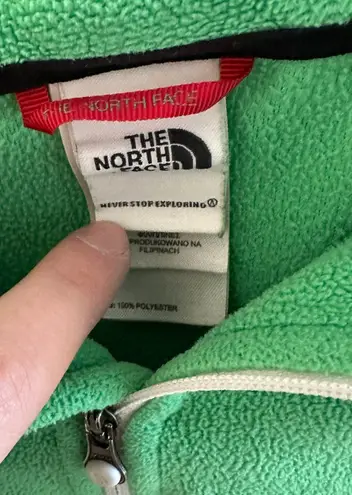 The North Face Light Green Fleece