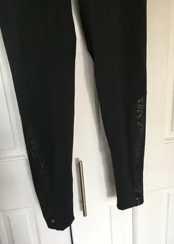 Nike Pro Women's Mesh-Paneled Leggings Size L Black