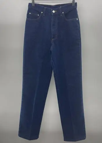 Vintage Sheplers Size 10 1989 Denim Jeans Straight Leg High Rise Waist Western Blue