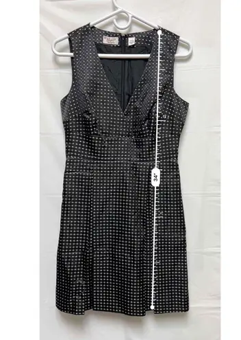 Penguin Original Dress Women’s Size Small Black White Polka Dot fit DEM