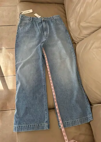 Rolla's Anthropologie Sailor High-Rise Crop Wide-Leg Jeans