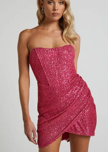 Showpo Pink Homecoming Dress