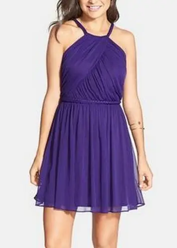 Hailey Logan NWT  Braided Strap Skater Dress - Image 3