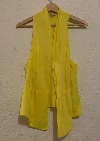 Ella Moss Yellow Vest Small