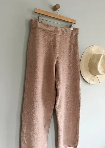 Club Monaco | Bouclé Pants | Light Pink | Sz L | NWT