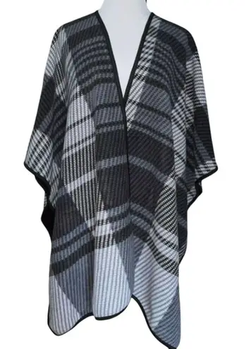 IKE BEHAR Womens Black and Gray reversible Wrap One Size