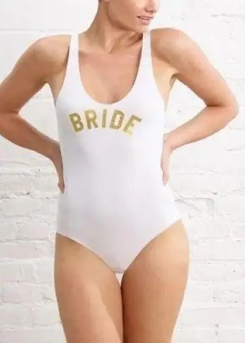 Commando  Bridal Applique Bodysuit Bridal Shower White Size Medium New NWT