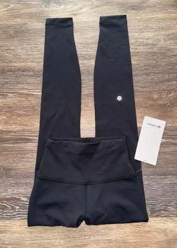 Lululemon  Wunder Train High Rise 28” Black Size 2 NWT