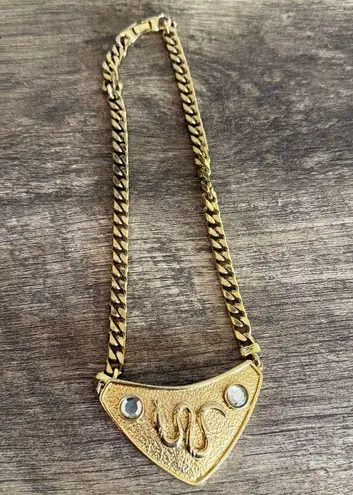 Taylor Swift Snake Pendant Necklace LARGE Gold Tone Year of The Snake Reputation