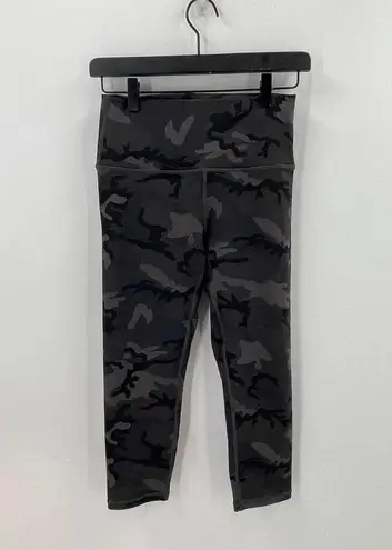 Zyia Forest Camo Luxe Hi-rise Capri 20" Size 4