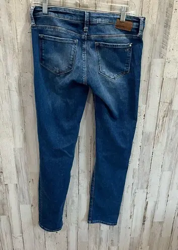 Mavi Emma Slim Boyfriend Blue Jeans Distressed Low Rise Size 28