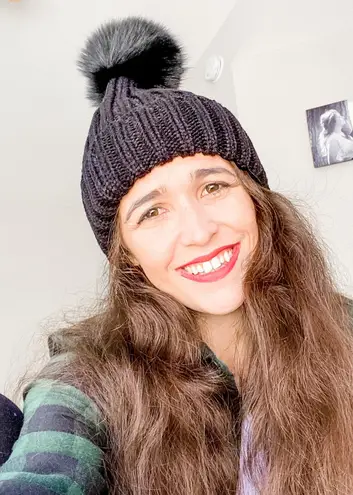 Boutique Crisp And Cozy Winter Pom Hat