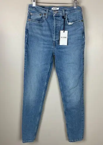 RE/DONE  90's Ultra High Rise Button Fly Jeans in Dawn size 29 new nwt