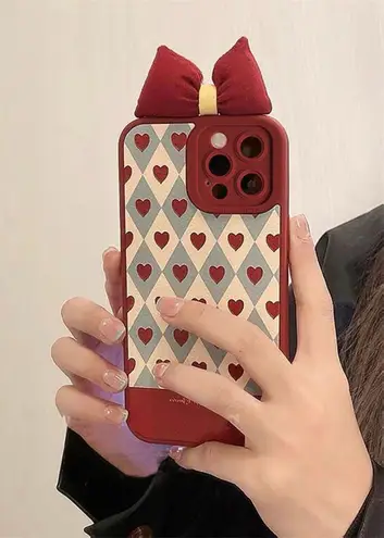 Iphone 13 Pro max Bow Soft Case