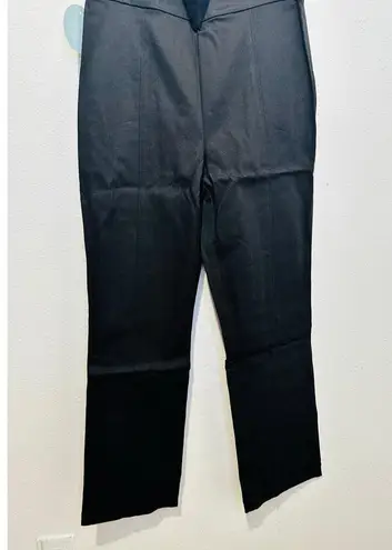 NWT HILL HOUSE Women's Black Cropped Stretch Trouser The Claire Pants Size XS