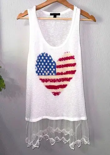 Signature Studio Size Large American Flag Tank