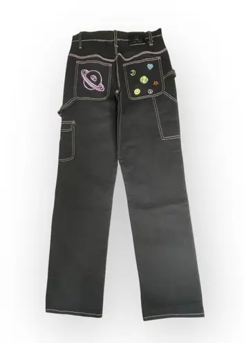 Rare: new Valfre ☻ Saturn Lightweight Cargo Pants Carpenter Jeans ☻ Black ☻︎ 26