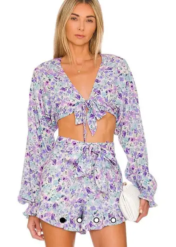 Majorelle | Revolve | Giovanna Top and Shorts Set in Palm Desert Multi - Image 1