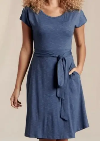 Toad & Co Cue Wrap Short Sleeve Dress XL