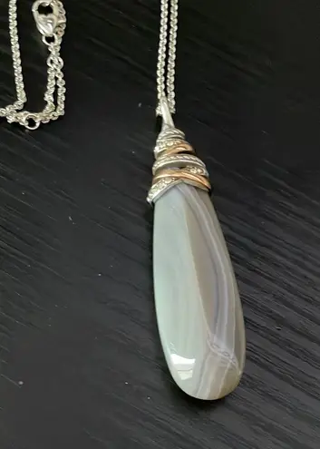 Brighton  Neptune’s Rings Two-Tone Necklace NWT