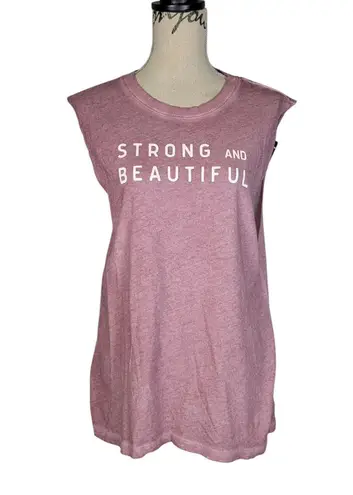 Good hYOUman Strong and Beautiful Purify Sauna Lounge Sleeveless T-Shirt M