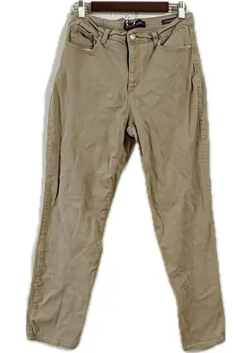 Gloria Vanderbilt Tan Chino Pants with Belt Loops