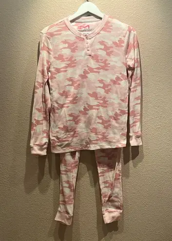 Maidenform New Women’s Pink Camouflage Pajama Set Size Small NWOT
