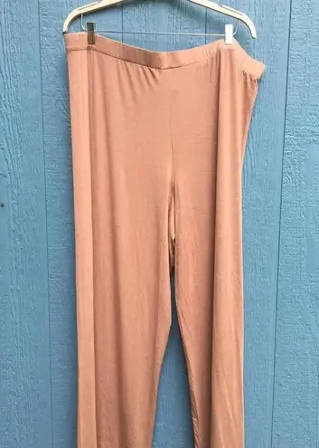SKIMS Women's Knit Sleep Pants Light Brown Plus Size 4X