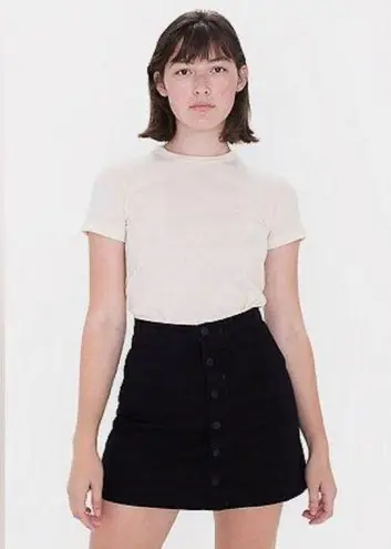 American Apparel  Denim Mini Skirt